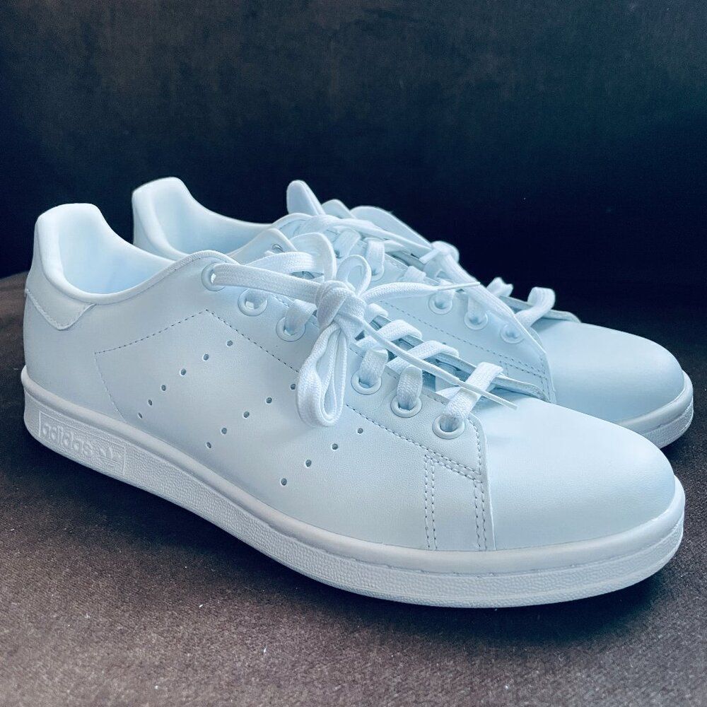 Adidas Stan Smith Q47225 Sneakers Womens Cloud White Low Top Tennis Shoes 9 US